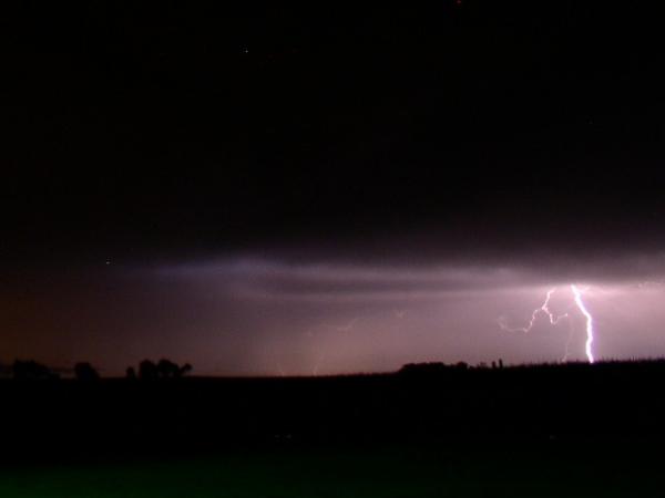 Lightning over Faribault