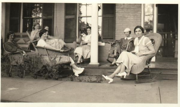Grandma Edith at left.